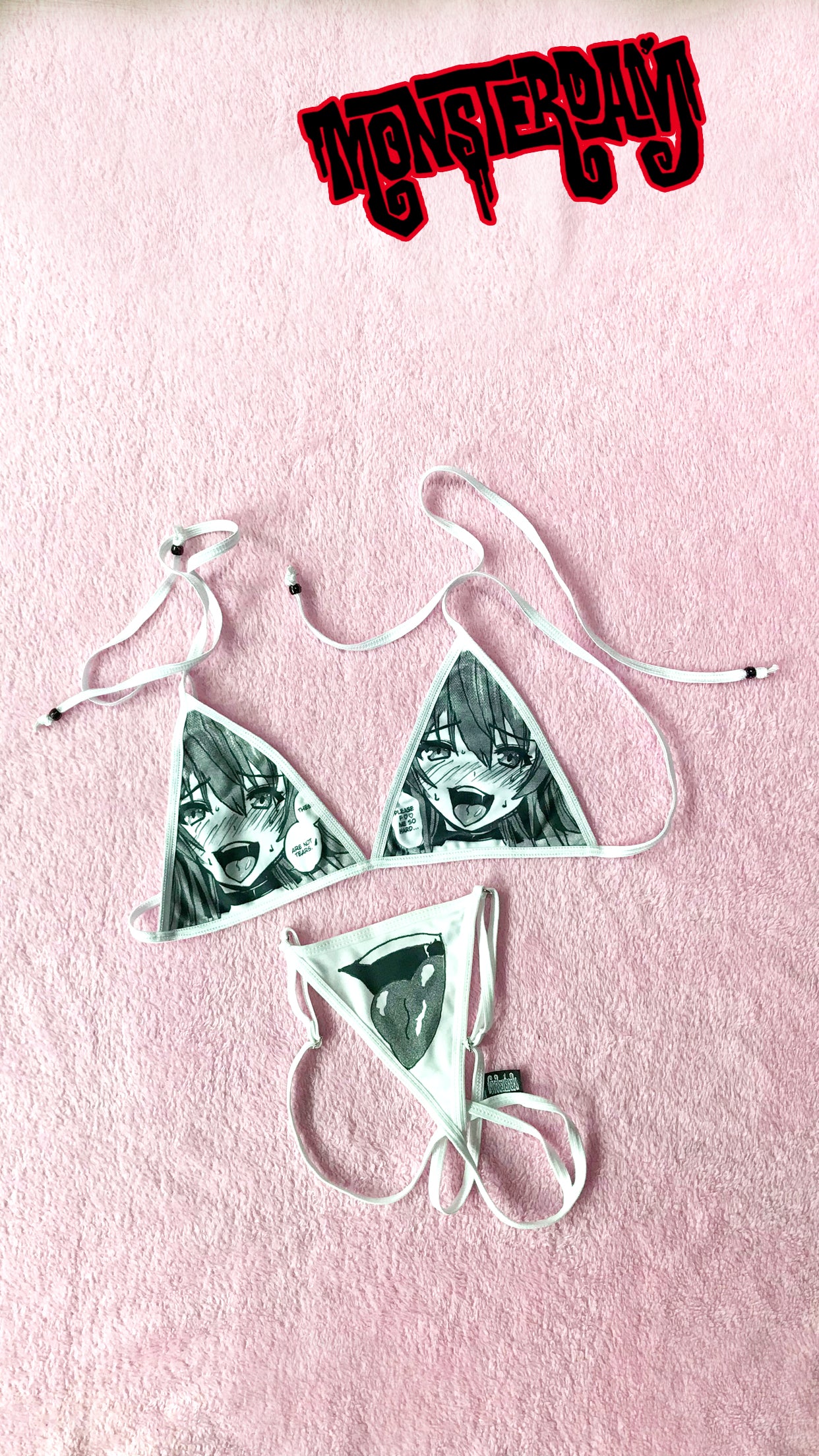 Mini Y Set Thong and Top HENTAI
