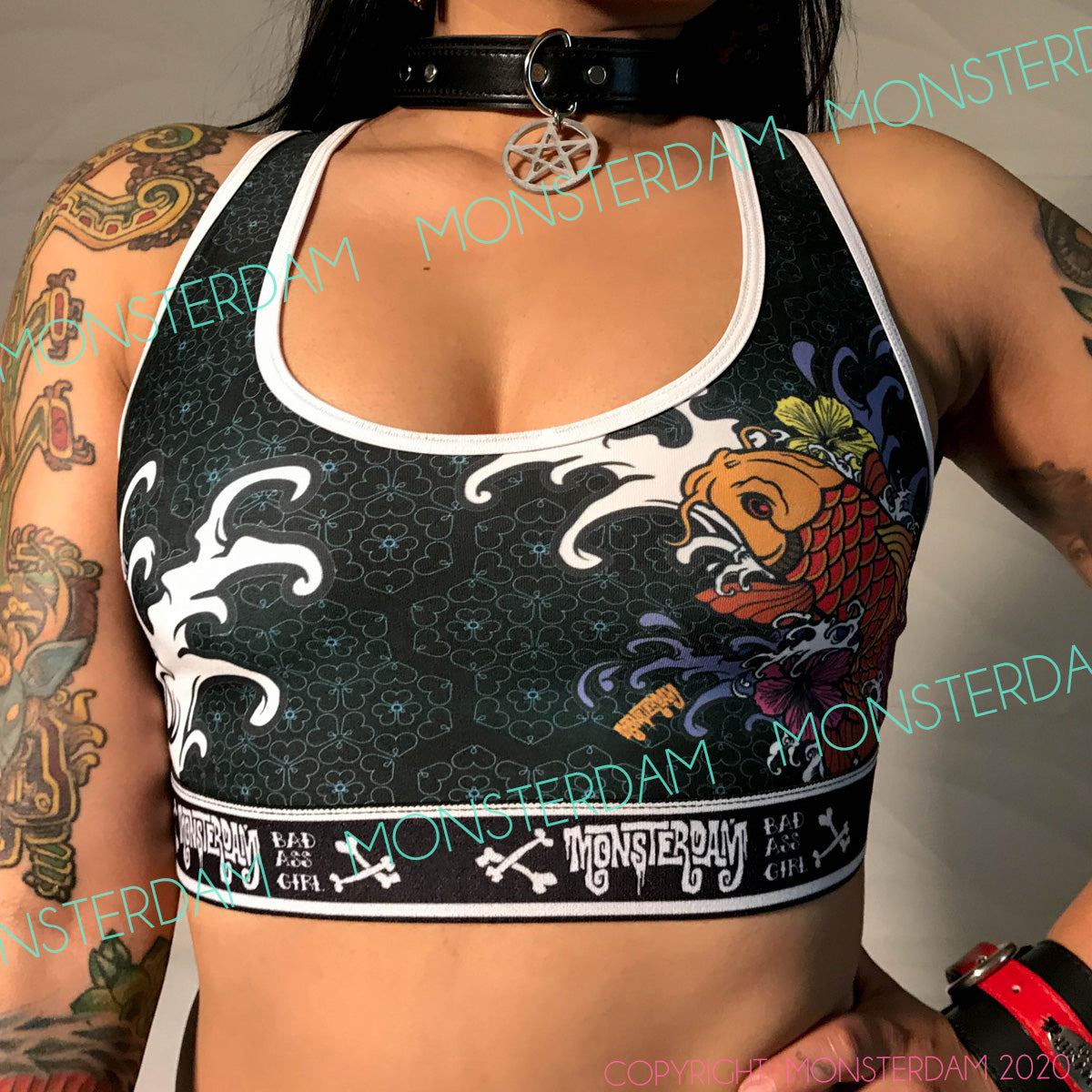 Fit Top Koi Fish Tattoo