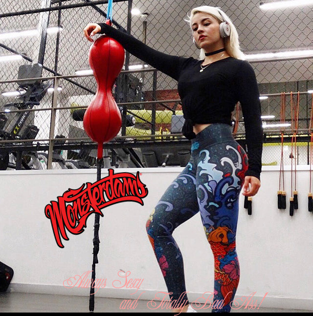 Fitness Leggings Koi Fish