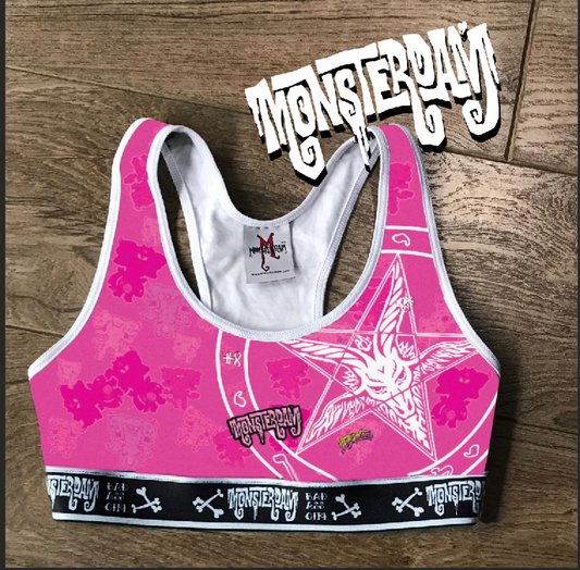 Set Panty and Top Baphomet in Pink