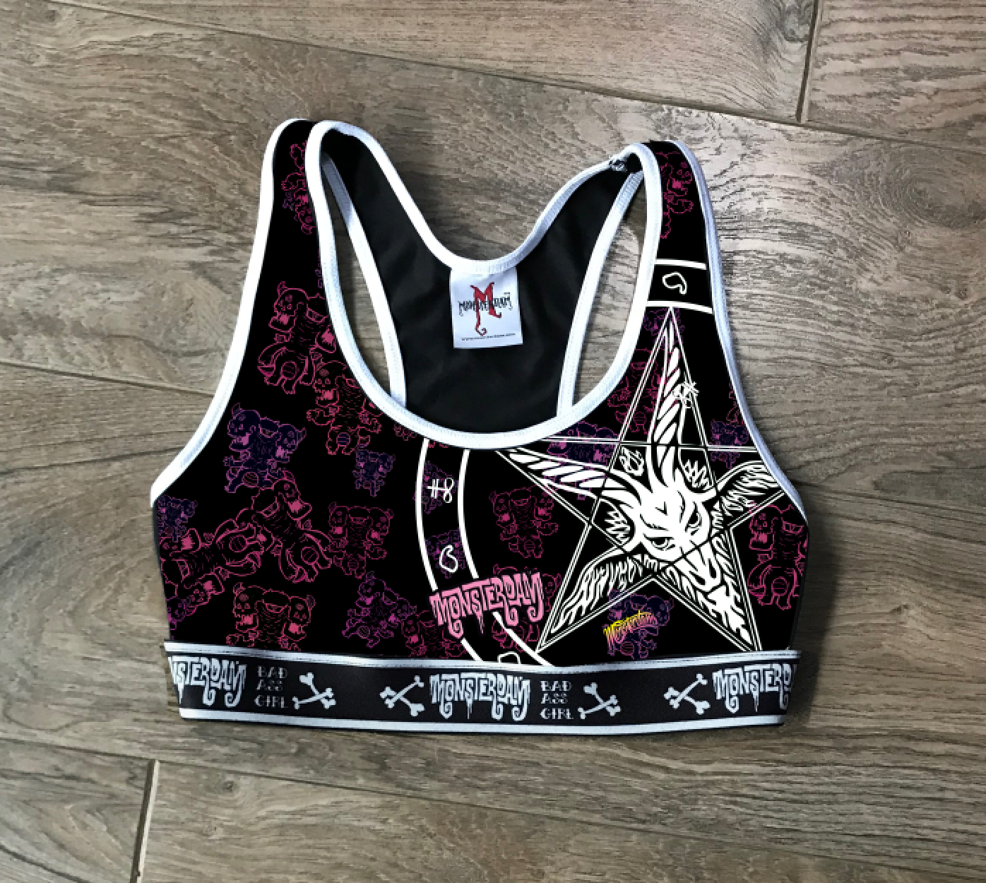 Set Panty and Top Baphomet in Black