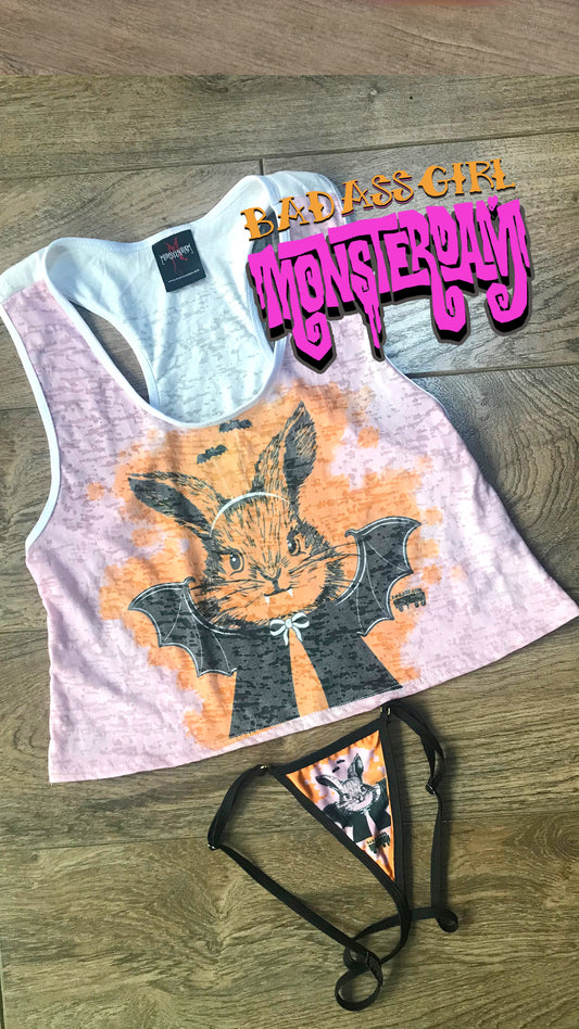 Mini Y-String Goth Bunny!