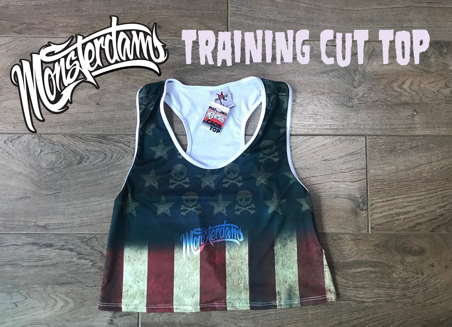 Fitness Leggings GRUNGE USA Flag.