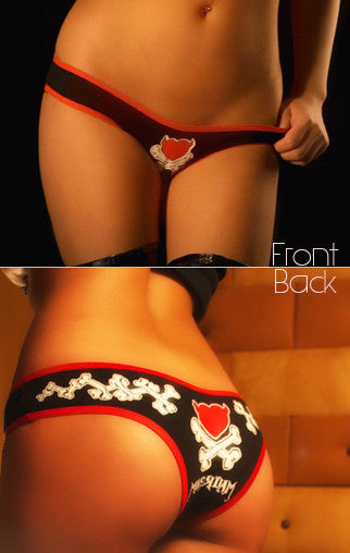 A Panty Heart and Bones Classic
