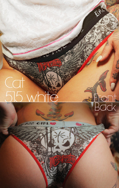 A Panty Winged Skull Bikini
