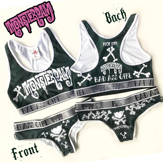 Set of Panty and Top logo Monsterdam