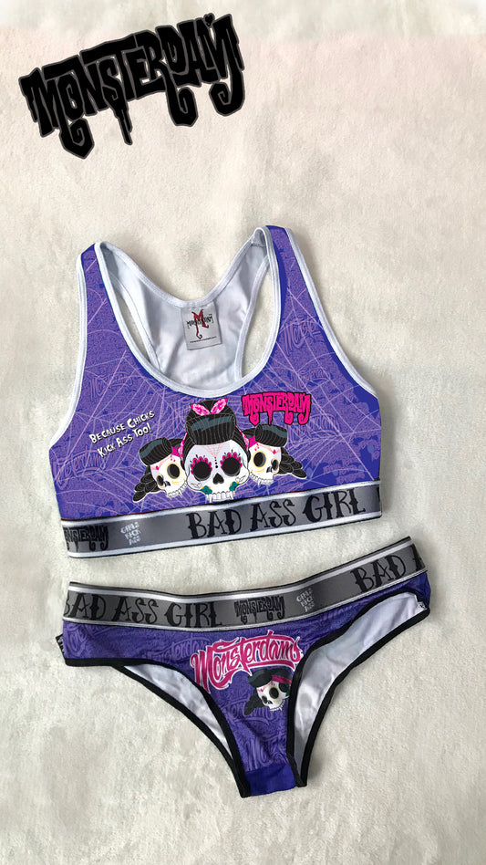 Set of Panty and Top 3 Calaveras