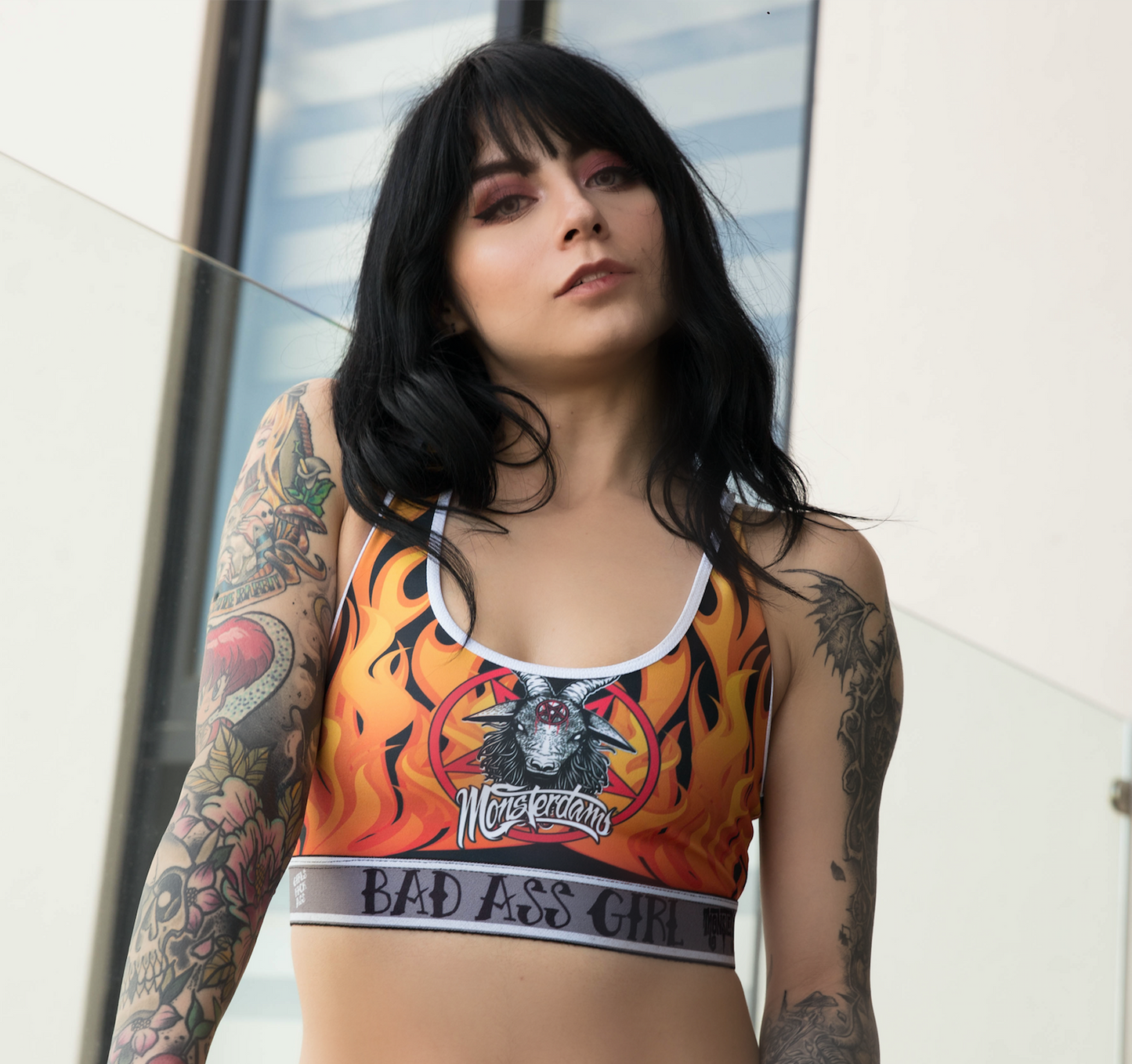 A Panty Baphomet in Flames